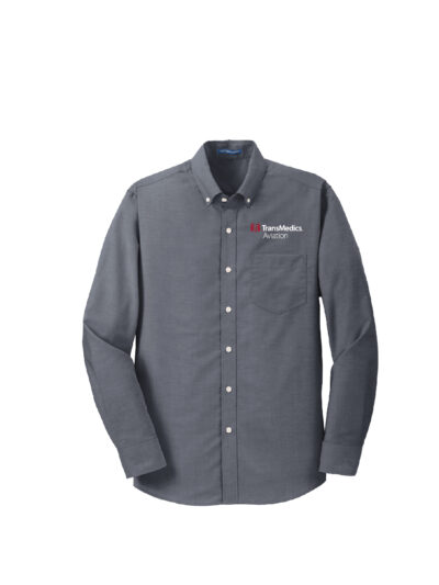 Port Authority® SuperPro™ Oxford Shirt - Black